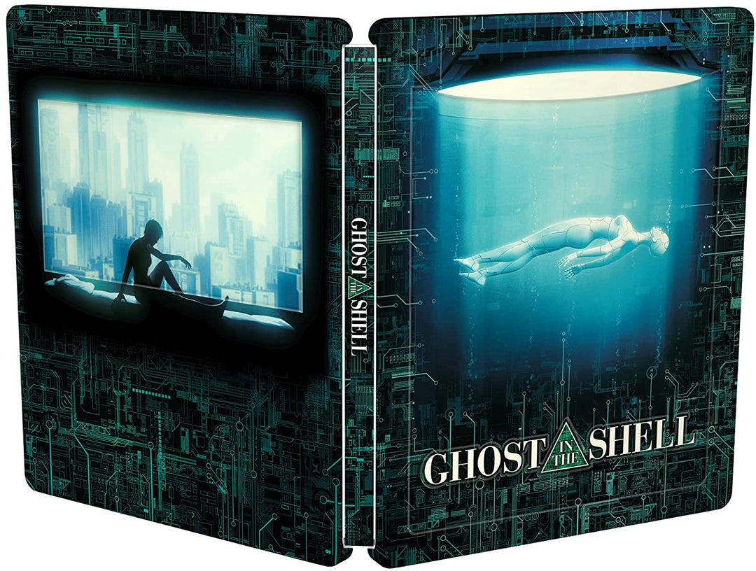 Ghost In The Shell 4K Steelbook - Action/Sci-fi [Blu-ray]