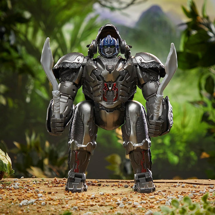 TRANSFORMERS: Rise of the Beasts Command & Convert Animatronic Optimus Primal 31.5-cm Electronic Toy
