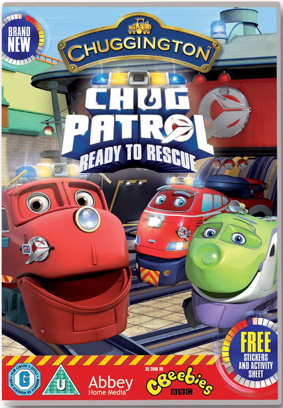 ALL NEW Chuggington - Chug Patrol : Ready To The Rescue - INCLUDES STICKERS AND ACTIVITY SHEET