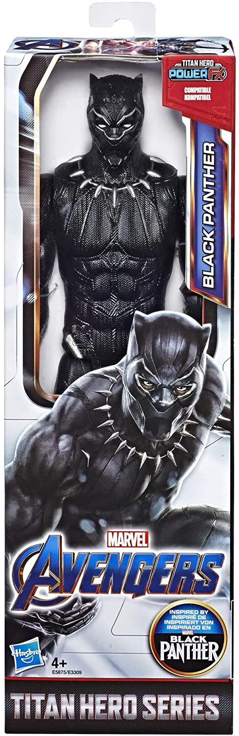 Marvel Avengers Infinity War Titan Hero Series Black Panther 30 cm Scale Superhero Action Figure Toy with Titan Hero Power FX Port