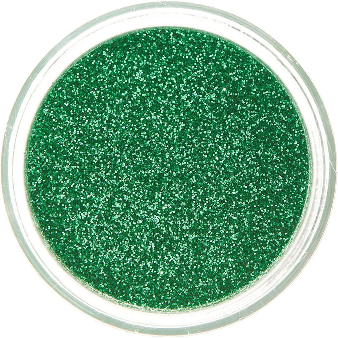 Biodegradable Eco Glitter Shakers by Moon Glitter - Green - Cosmetic Bio Festival Makeup Glitter for Face, Body, Nails, Hair, Lips - 5g