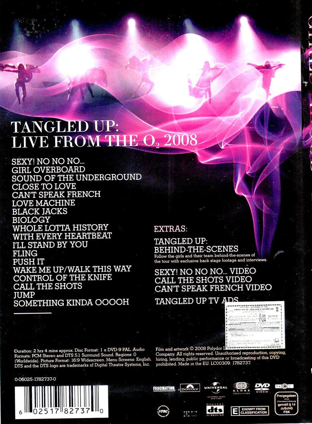 Girls Aloud: Tangled Up Tour 2008 [DVD]