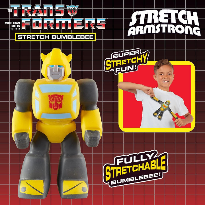 Character Options 07869 Transformers Stretch Toy. Amazing Stretchy Fun. Fully Stretchable Bumblebee