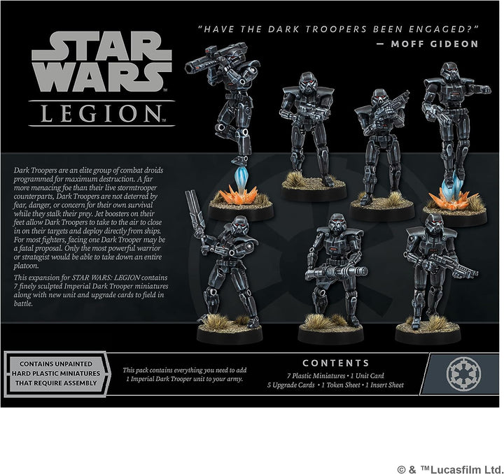 Star Wars Legion Dark Troopers Expansion | Two Player Miniatures Battle Game