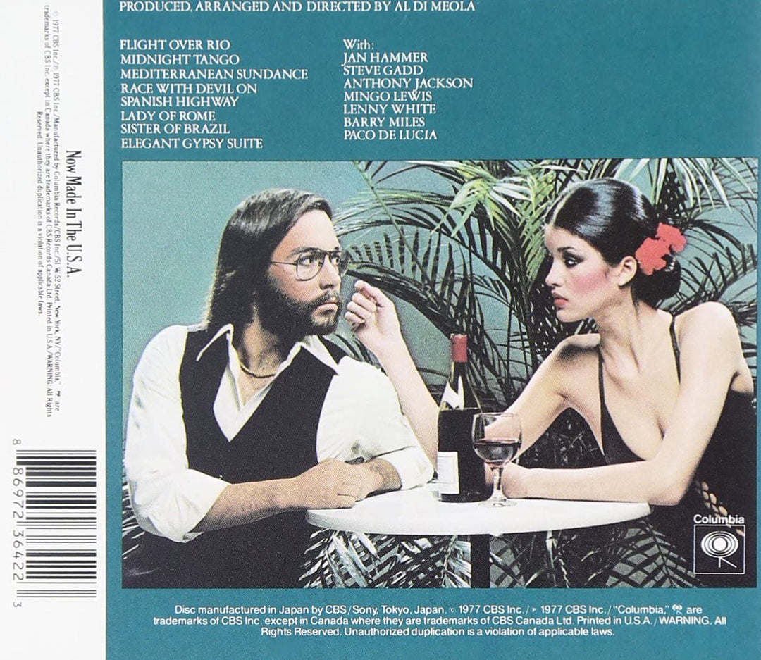 Al Di Meola – ELEGANT GYPSY -HQ- [Vinyl]