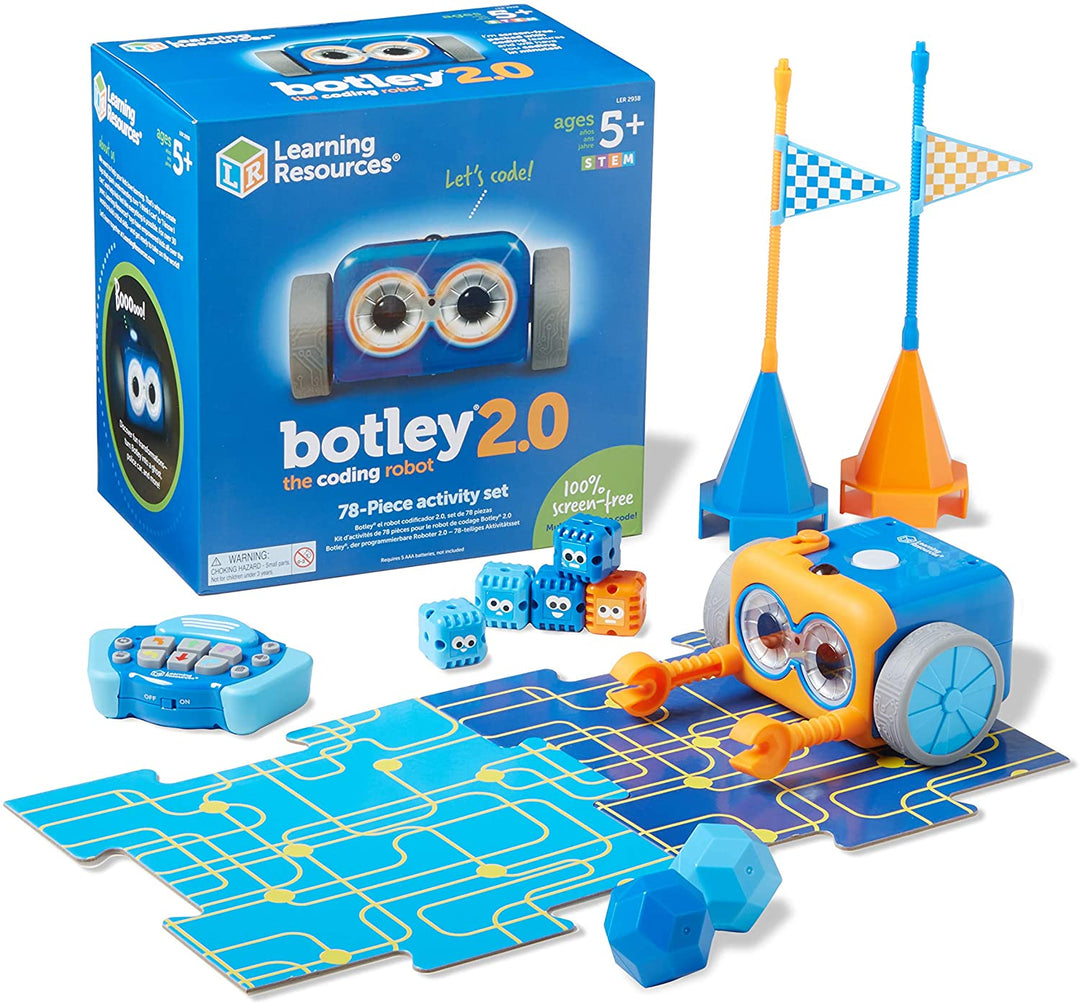 Learning Resources LER2938 Botley 2.0 The Coding Robot Activity Set