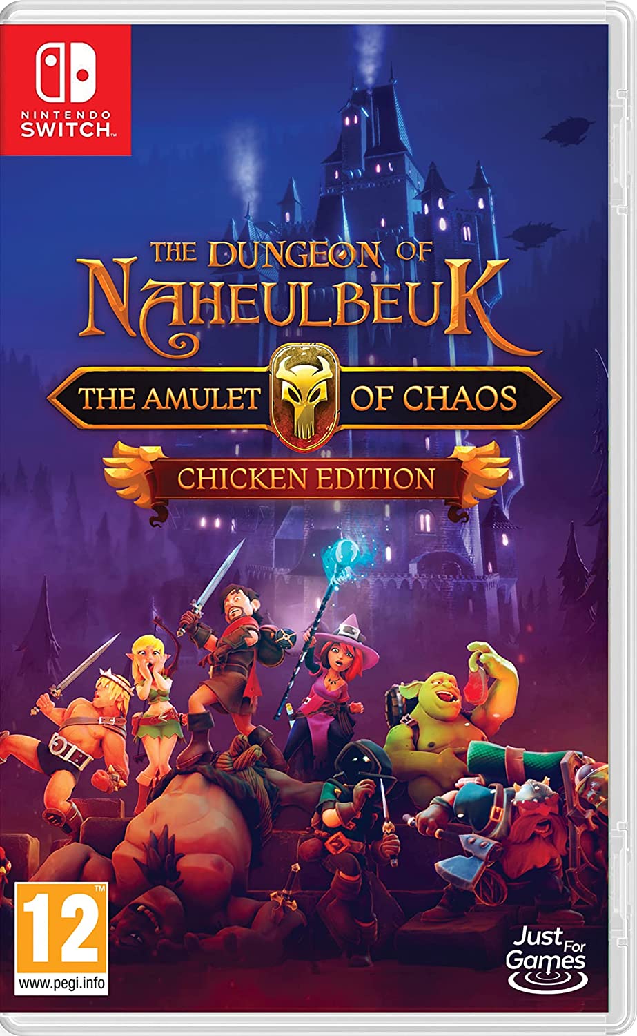 The Dungeon Of Naheulbeuk: The Amulet Of Chaos - Chicken Edition (Nintendo Switch)
