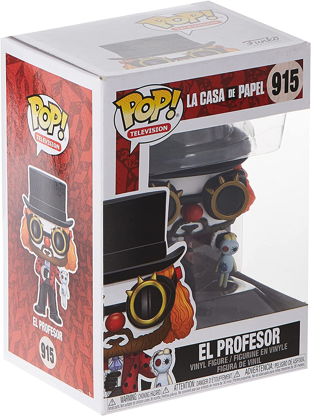 La Casa de Papel El Professor Funko 44196 Pop! Vinyl #915