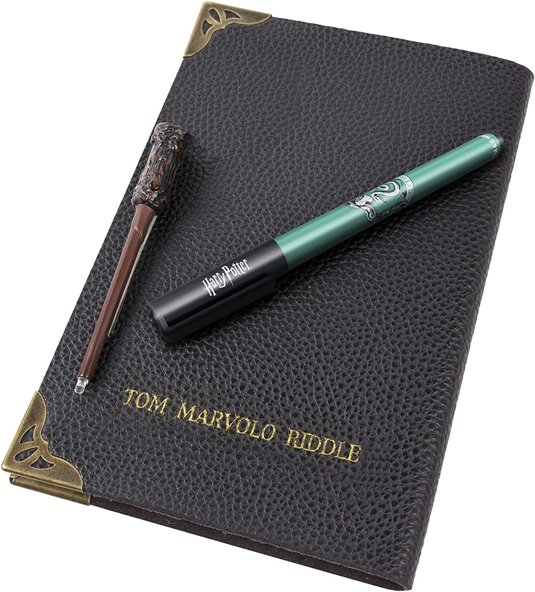 Wow! Stuff Collection Harry Potter Tom Riddle's Diary Notebook, Slytherin House Pen, & UV Wand