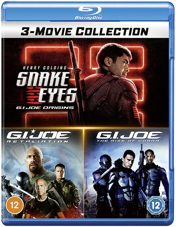 G.I. Joe Triple Pack [2021] [Region Free] - Action [Blu-ray]