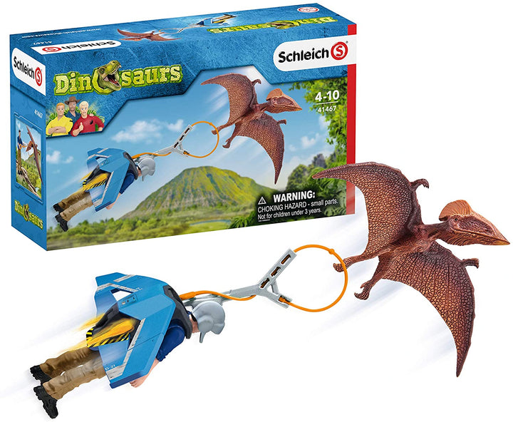 Schleich 41467 Dinosaurs Jetpack Chase