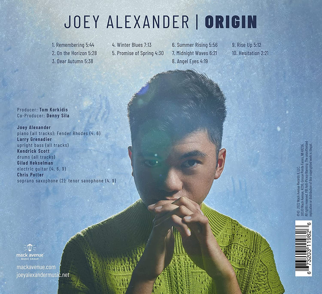 Joey Alexander - Origin [Audio CD]