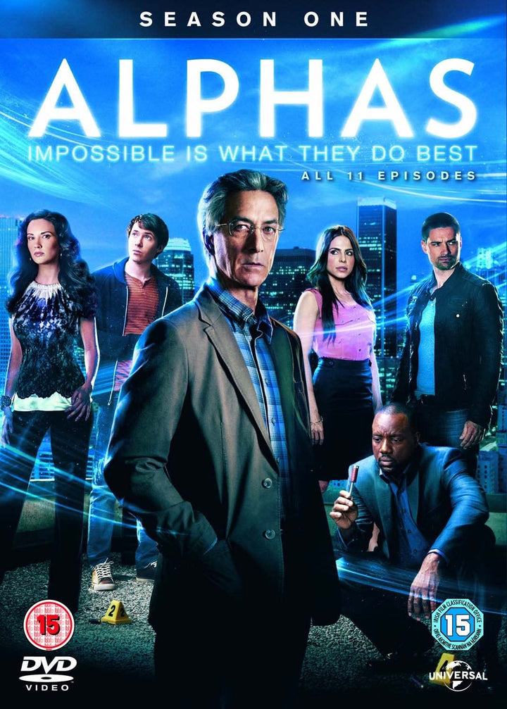 Alphas - Season 1 [2017] (Sci-fi) [DVD]