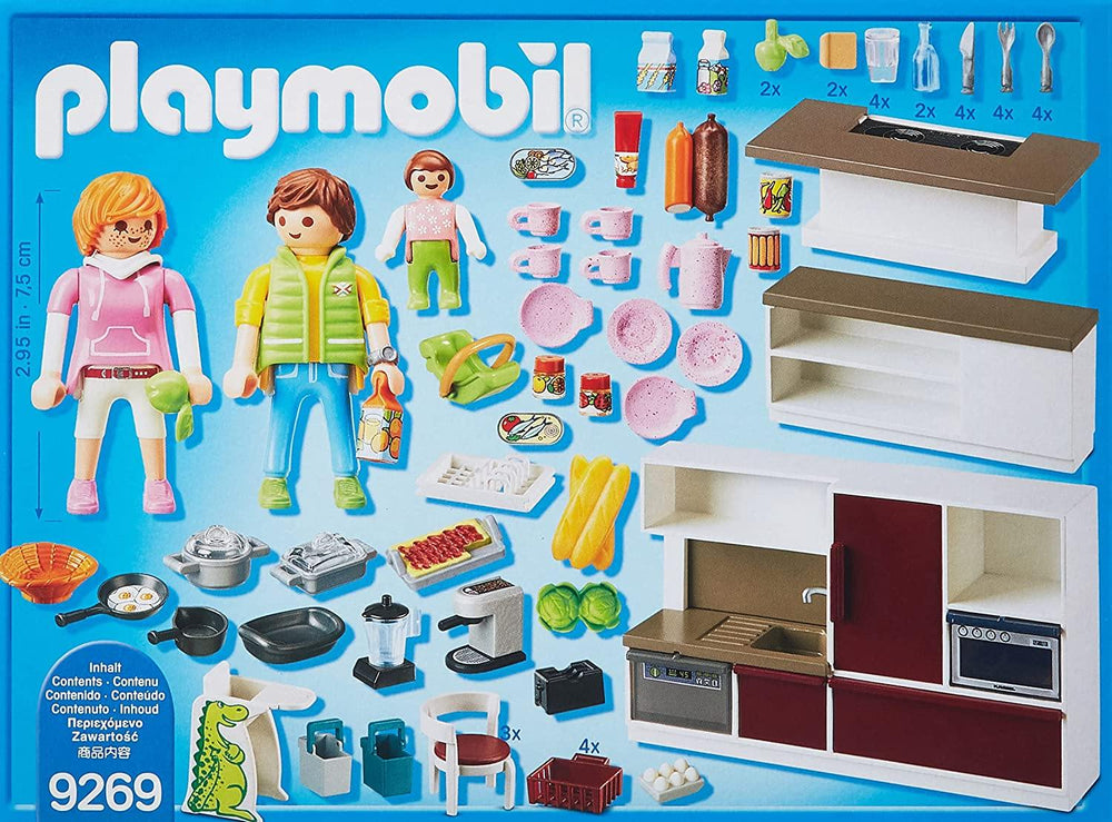 Playmobil City Life 9269 Kitchen for Children Ages 4+ - Yachew