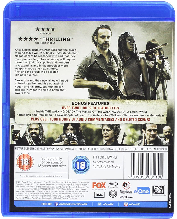 The Walking Dead Season 7 [Blu-ray] [2017]