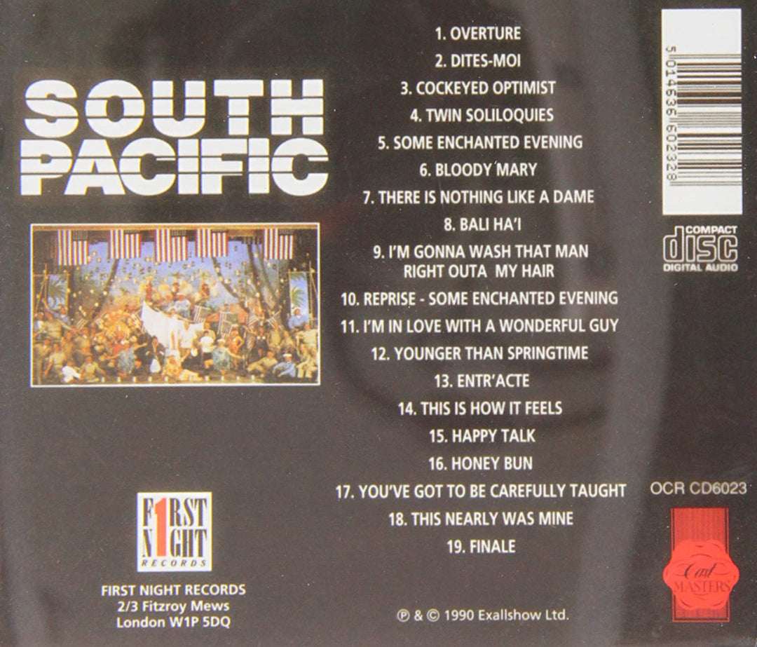 South Pacific 1988 (London cast recording) - [Audio CD]