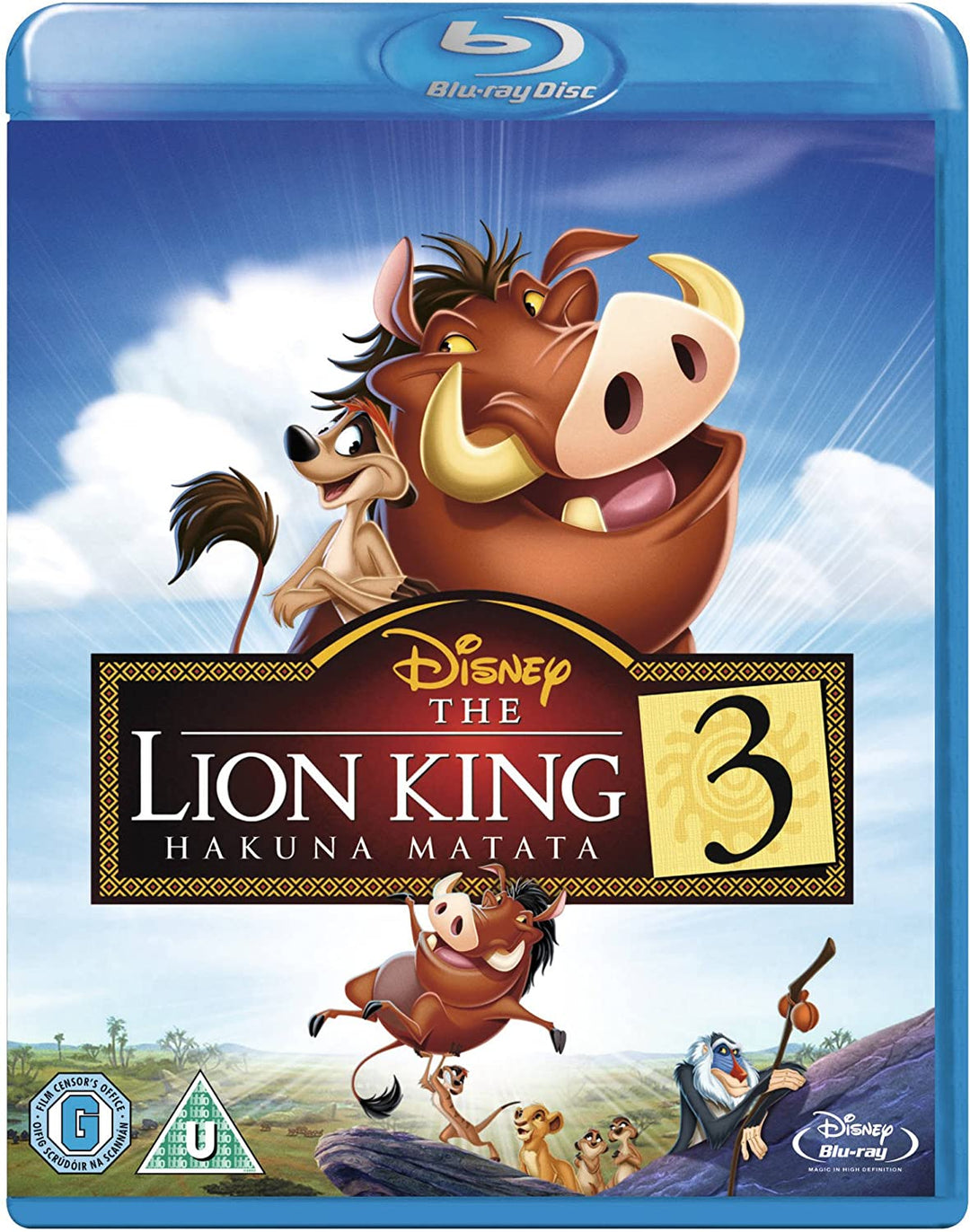 The Lion King 3: Hakuna Matata [2017] [Region Free] [Blu-ray]