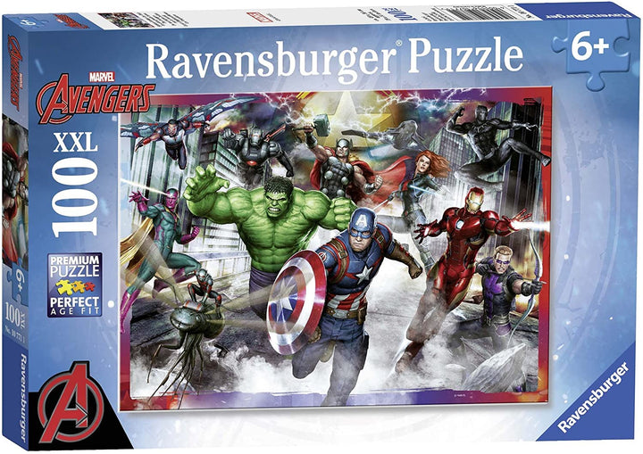 Ravensburger 10771 Marvel Avengers Assemble XXL Jigsaw Puzzle - 100 Pieces