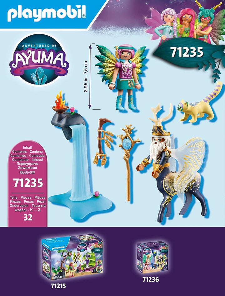 Playmobil 71235 Adventures of Ayuma Abjatus with Knight FAiry Hildi, fAiries, Mystical Adventures, Fun Imaginative Role-Play, Playset