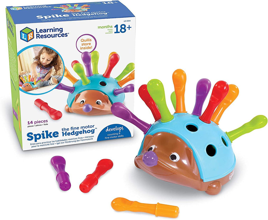 Learning Resources LER8904 Spike The Fine Motor Hedgehog Multicoloured - Yachew