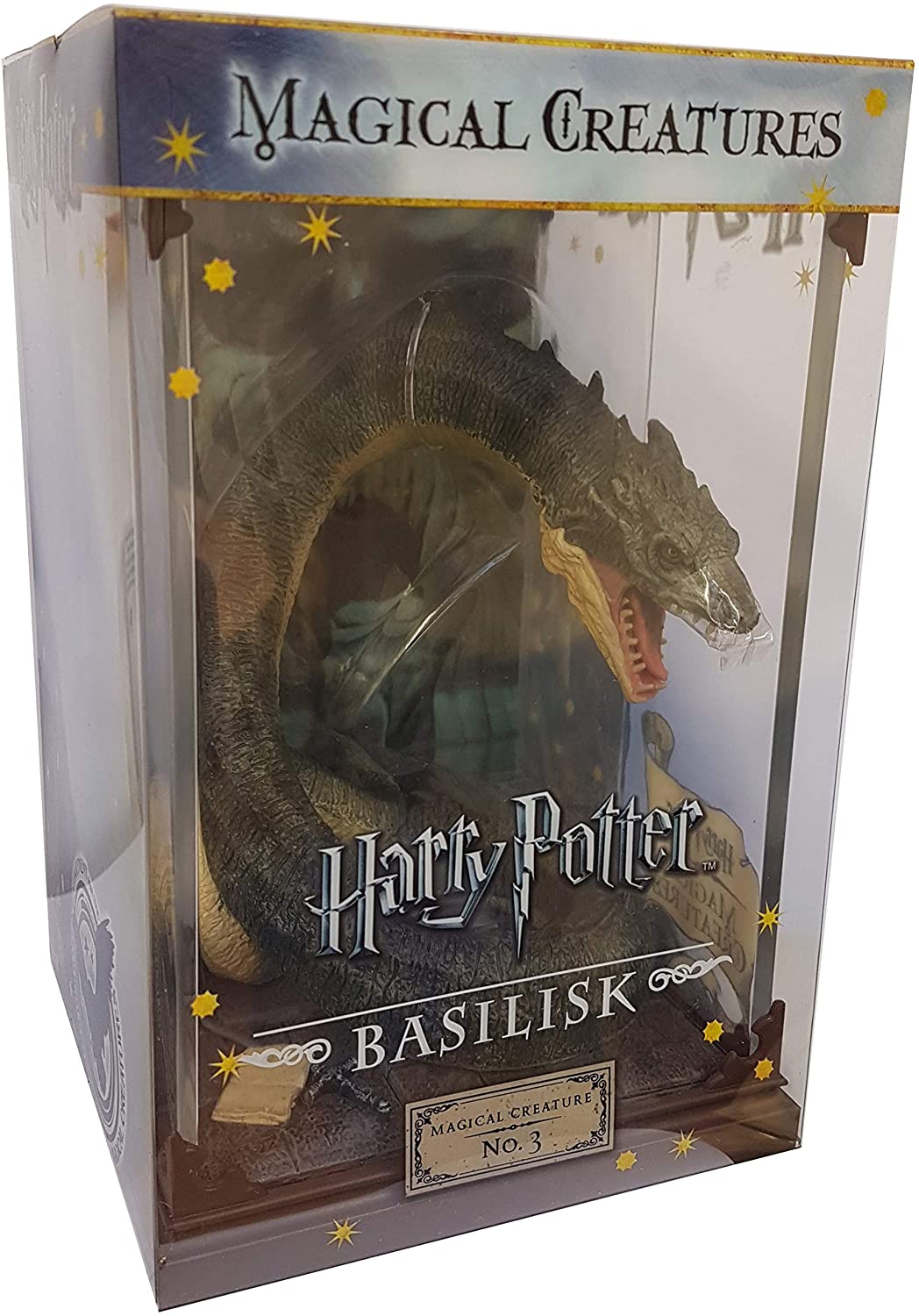 The Noble Collection - Magical Creatures Basilisk - Hand-Painted Magical Creature #3 - Officially Licensed 7in (18.5cm) Harry Potter Toys Collectable Figures - For Kids & Adults