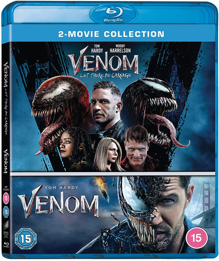 Venom 1&2: (2018) & Let There Be Carnage  [2021] [Blu-ray]