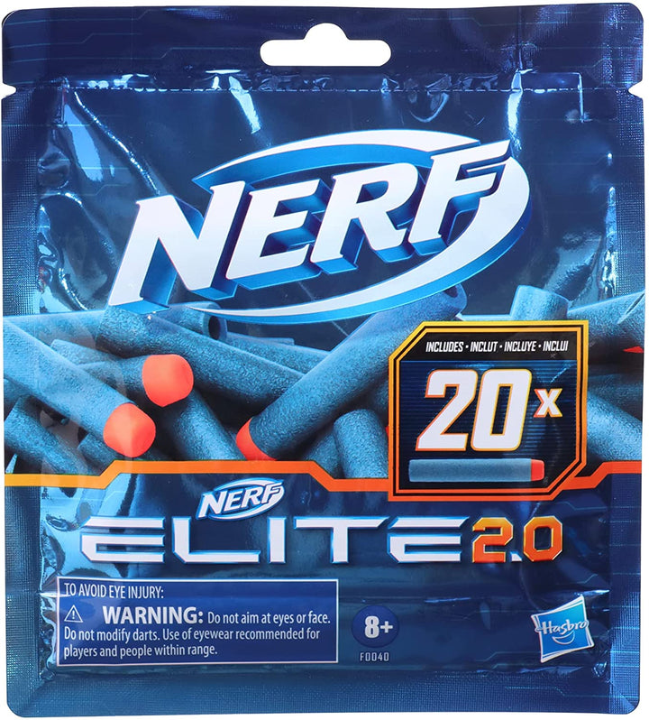 Nerf Elite 2.0 20-Dart Refill Pack Compatible With All Nerf Elite Blasters
