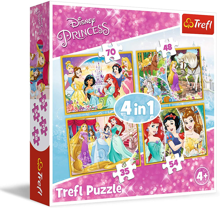 Disney Princess 34309-01-040-01 Trefl Puzzles