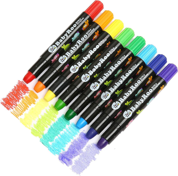 Silky Washable Crayon -Baby Roo 6 Colors