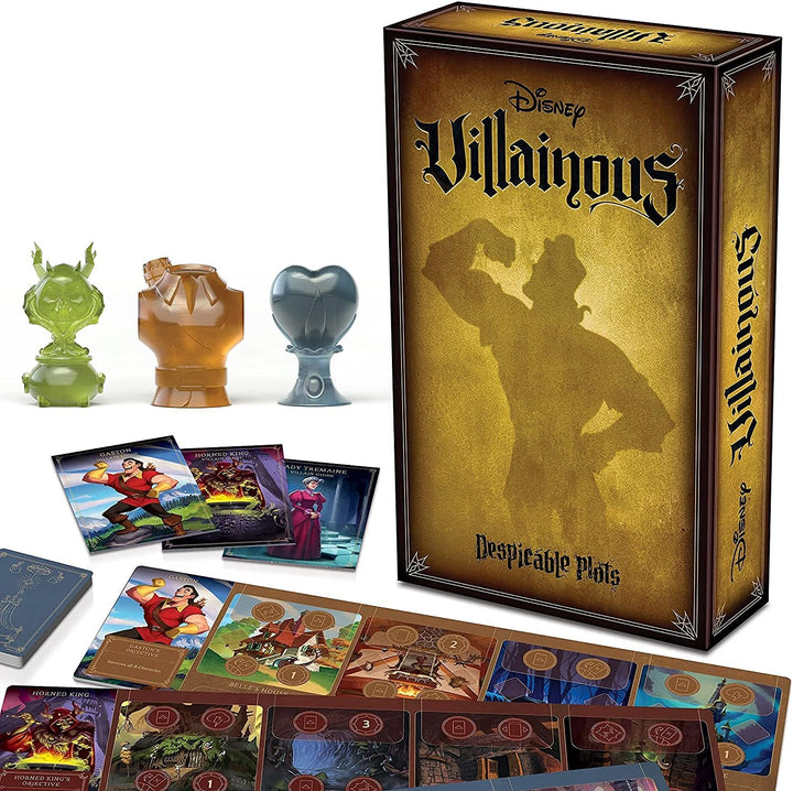 Ravensburger Disney Villainous Despicable Plots - Family Board Game for Adults and Kids