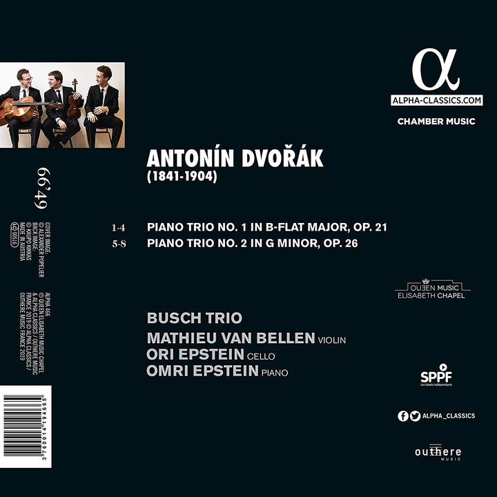 The Florestan Trio - Antonín Dvoák: Piano Trios Op. 21 & 26 [Audio CD]