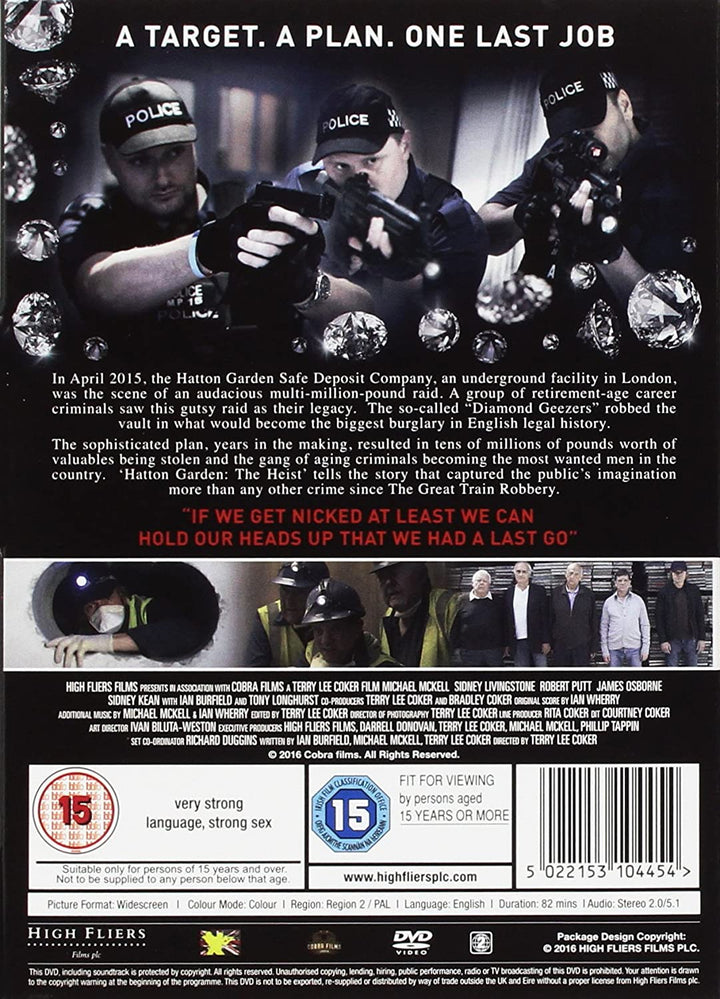 Hatton Garden - The Heist - Crime [DVD]
