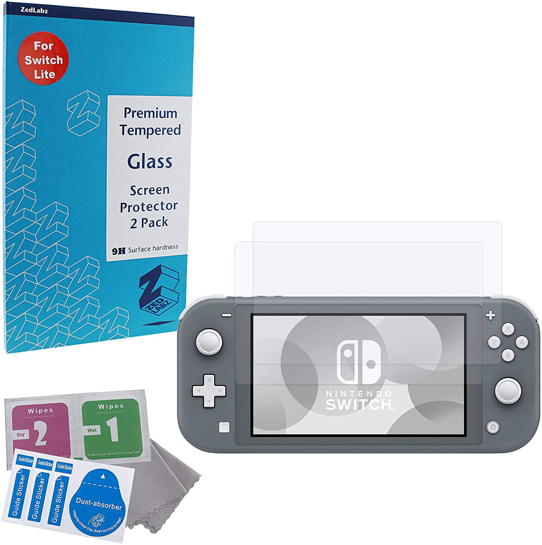 Glass Screen Protector Kit for Nintendo Switch Lite