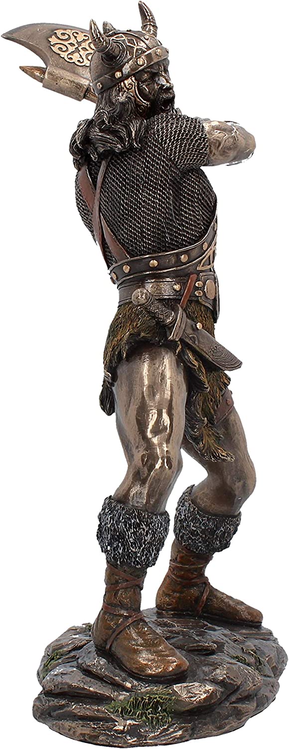 Nemesis Now Berserker Figurine 28.5cm Bronze, Resin