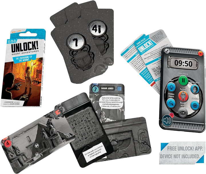 Space Cowboys | Unlock! Short 5 - In Pursuit of Cabrakan | Card Game | Ages 10+