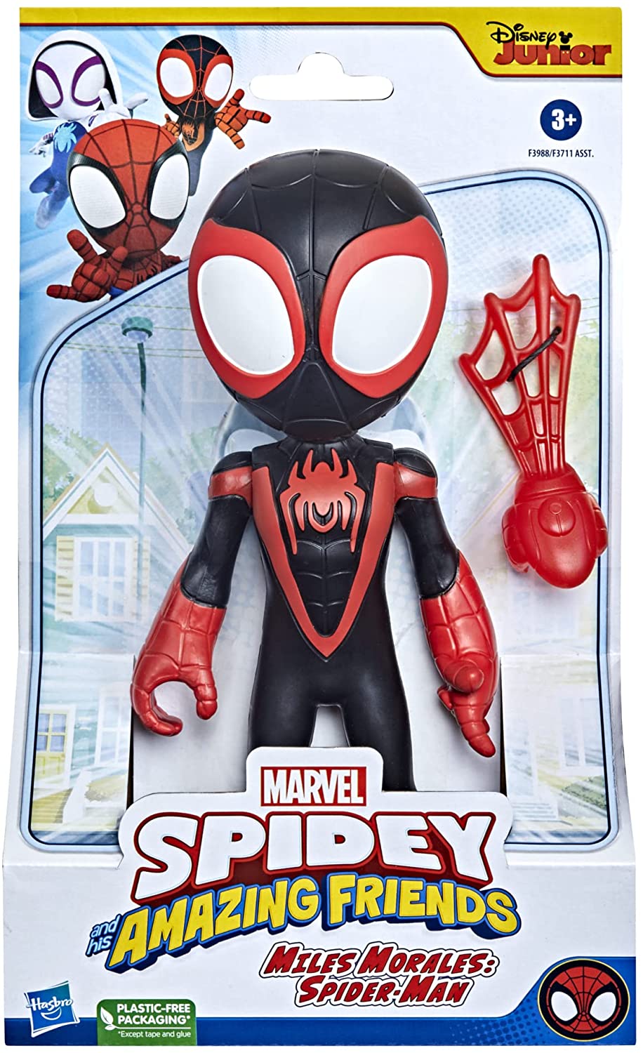 Marvel Spidey and His Amazing Friends Supersized Miles Morales: Spider-Man Actio