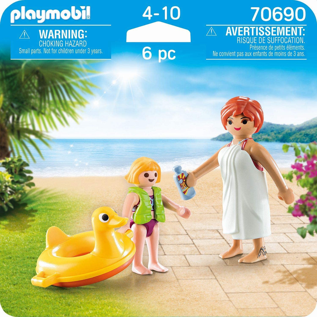 Playmobil 70690 Swimming Guests Duo Pack, Multicoloured, One Size