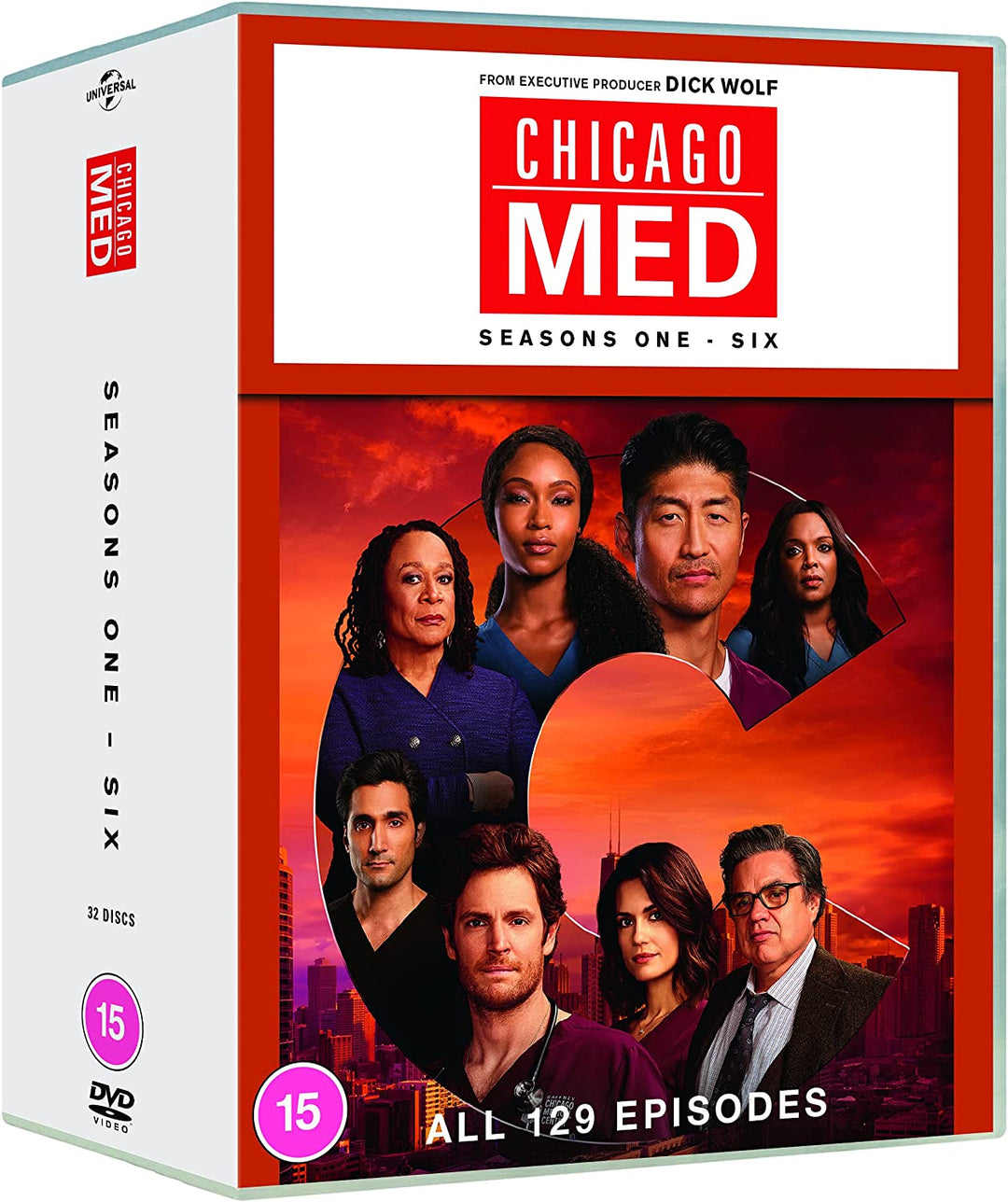 Chicago Med: Seasons 1-6 [DVD] [2015-2021] - Medical drama [DVD]