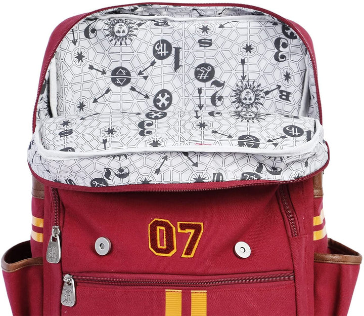 Harry Potter Lion-Oxford Backpack, Burgundy