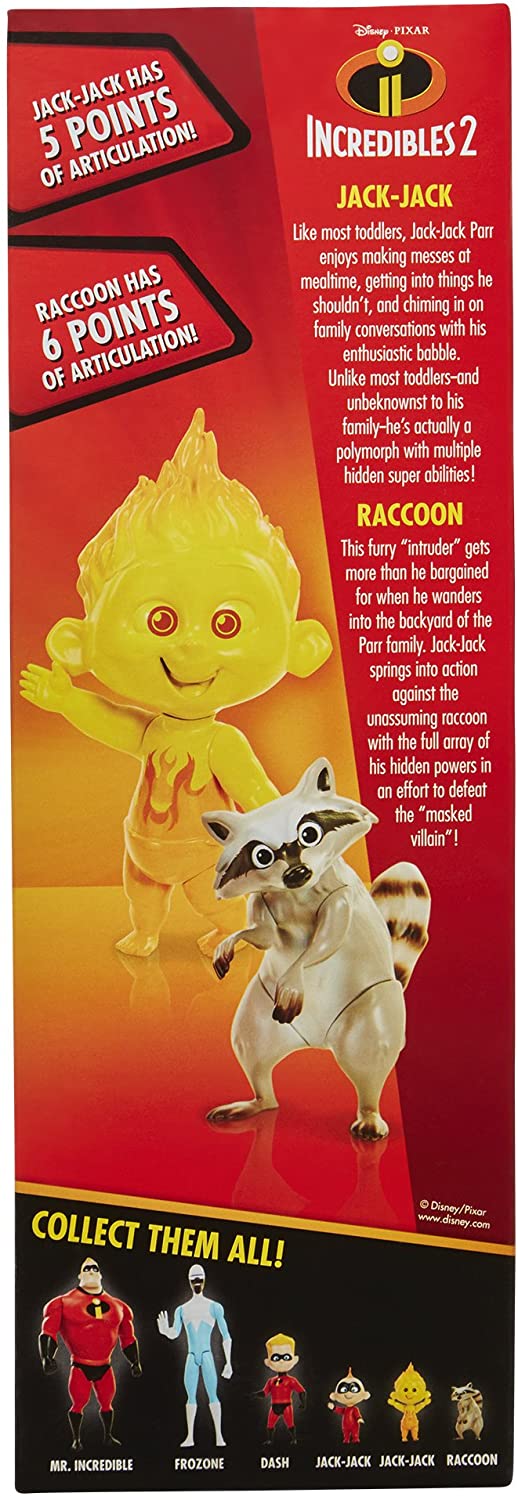 Jack Jack & Raccoon Figures