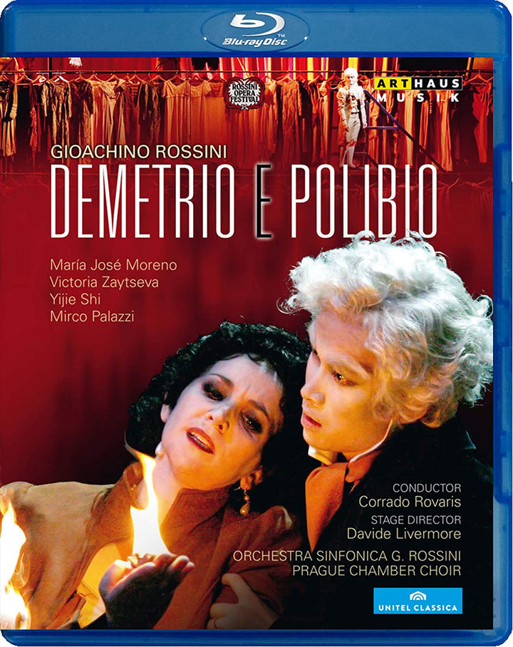 Rossini: Demetrio E Polibio (2010) (María José Moreno/ Victoria Zaytseva/ Yijie Shi/ Mirco Palazzi/ Corrado Rovaris) (Arthaus : 108061) [Blu-ray] [2012] - [Blu-Ray]