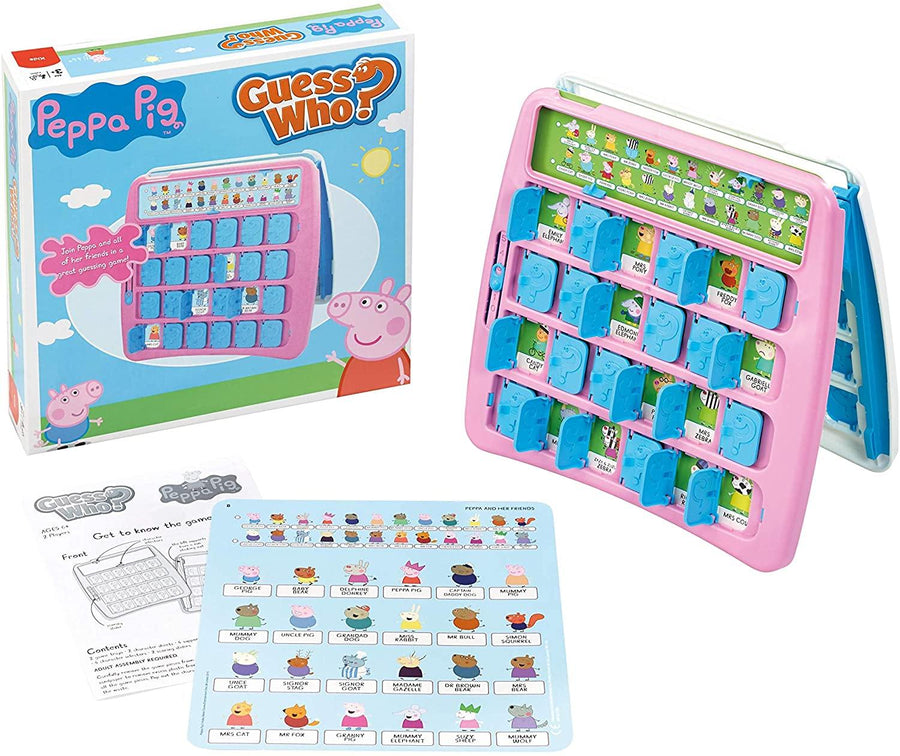 Winning Moves Peppa Pig Guess Who? Board Game - Yachew