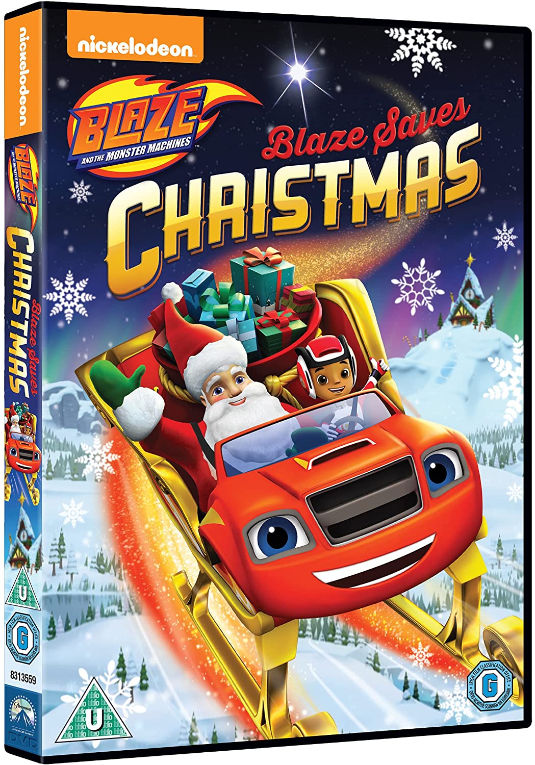 Blaze And The Monster Machines: Blaze Saves Christmas - [DVD]