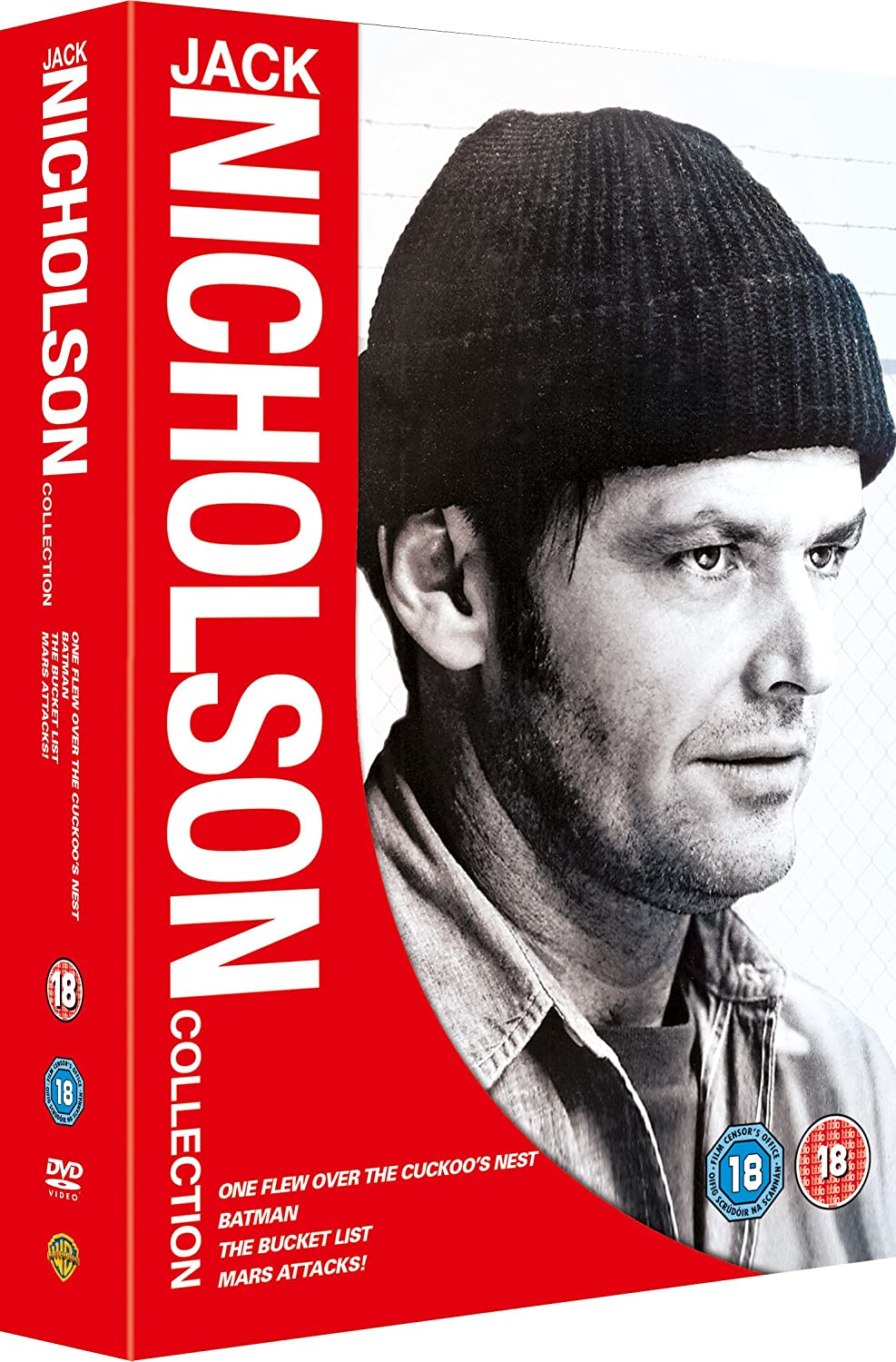 Jack Nicholson Collection [One Flew Over The Cuckoo's Nest, Batman, Bucket List, Mars Attacks] - Drama [DVD]