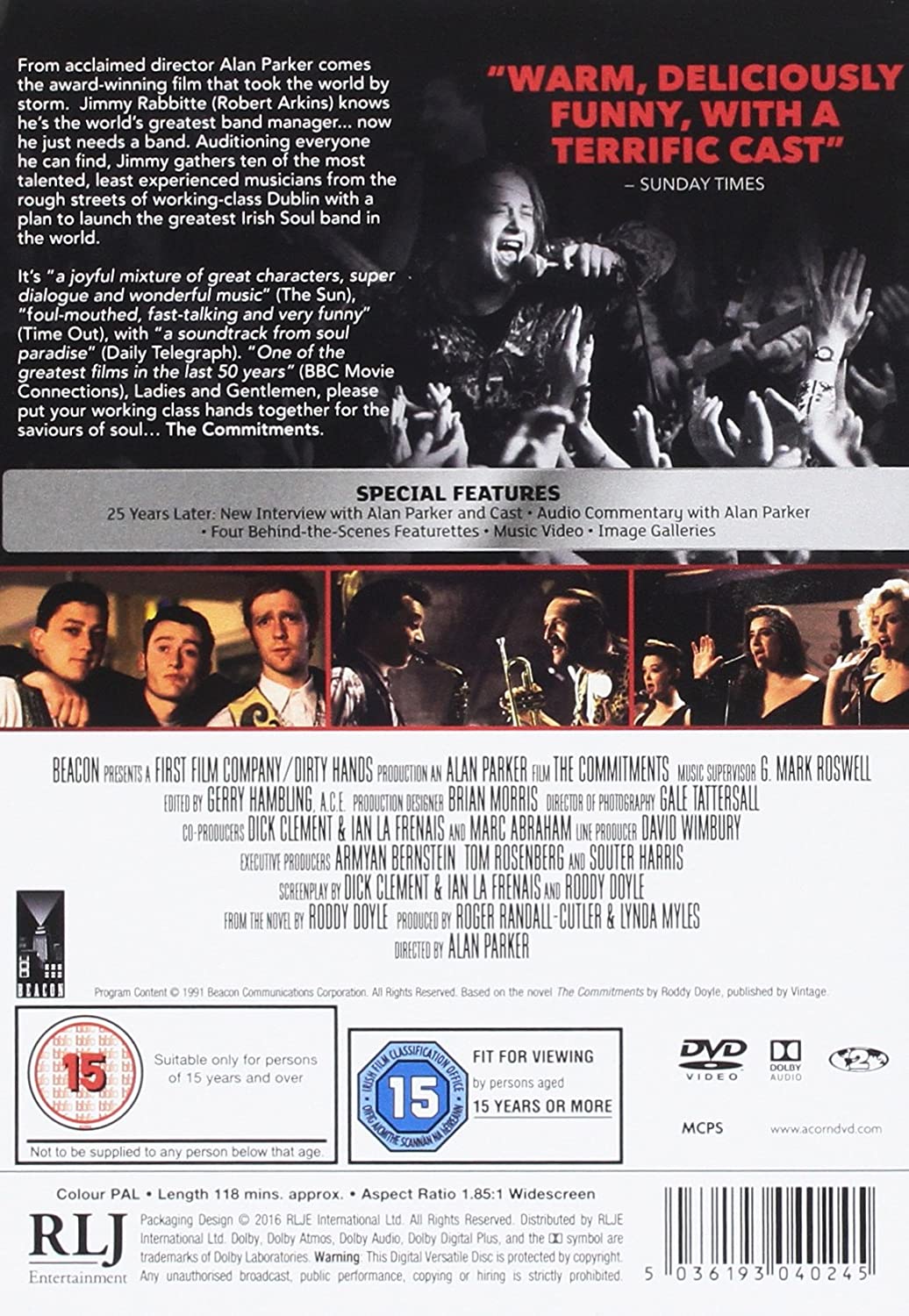 The Commitments - Drama/Comedy [DVD]