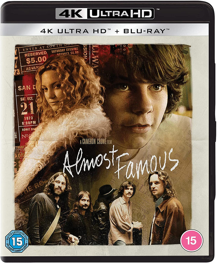 Almost Famous - 20th Anniversary (2 Discs - UHD & BD) - [Blu-ray]