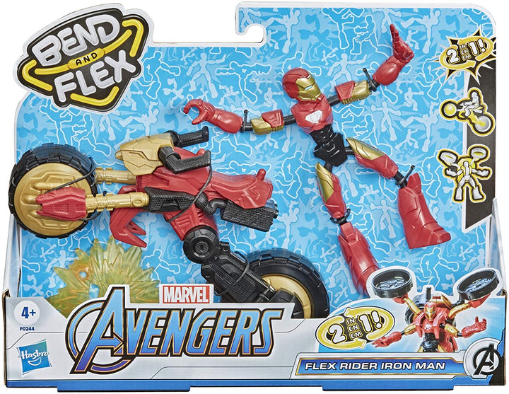 Marvel Bend and Flex, Flex Rider and 2-In-1 Motorcycle