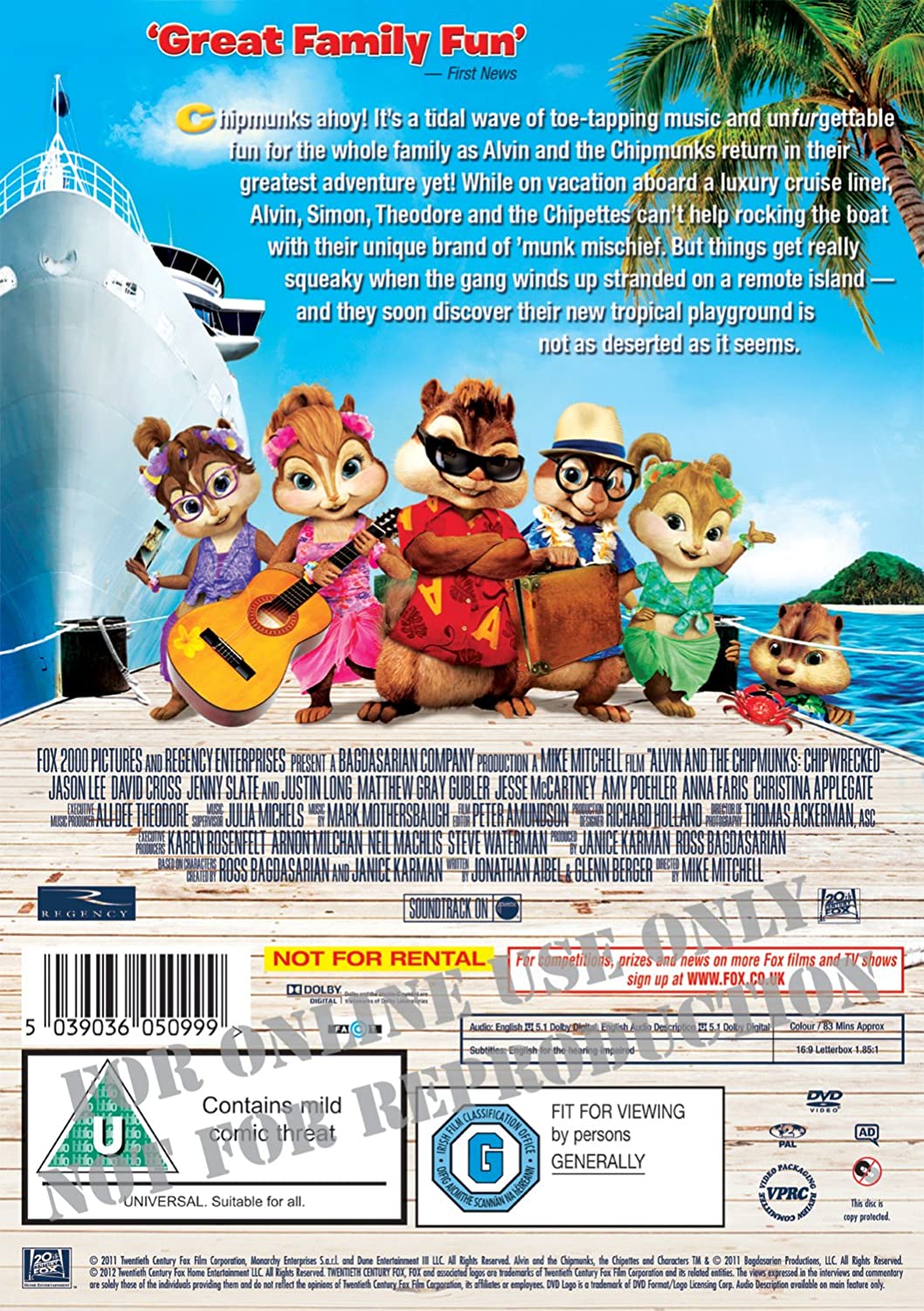 Alvin and the Chipmunks: Chipwrecked [2012]