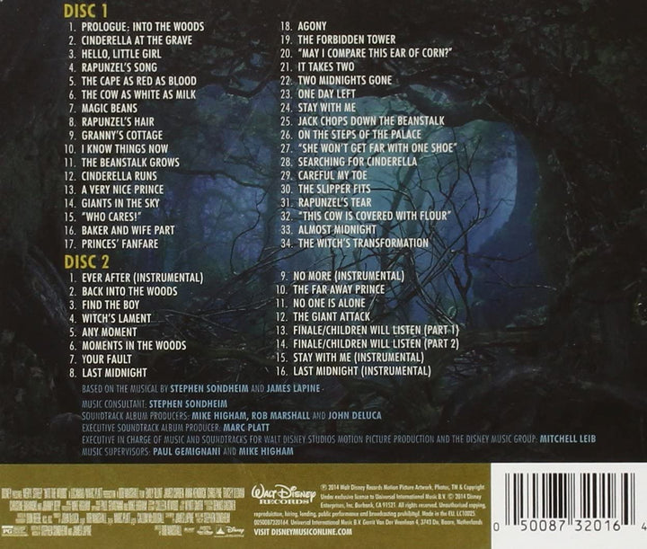 Stephen Sondheim - Into The Woods [Deluxe | Soundtrack] [Audio CD]