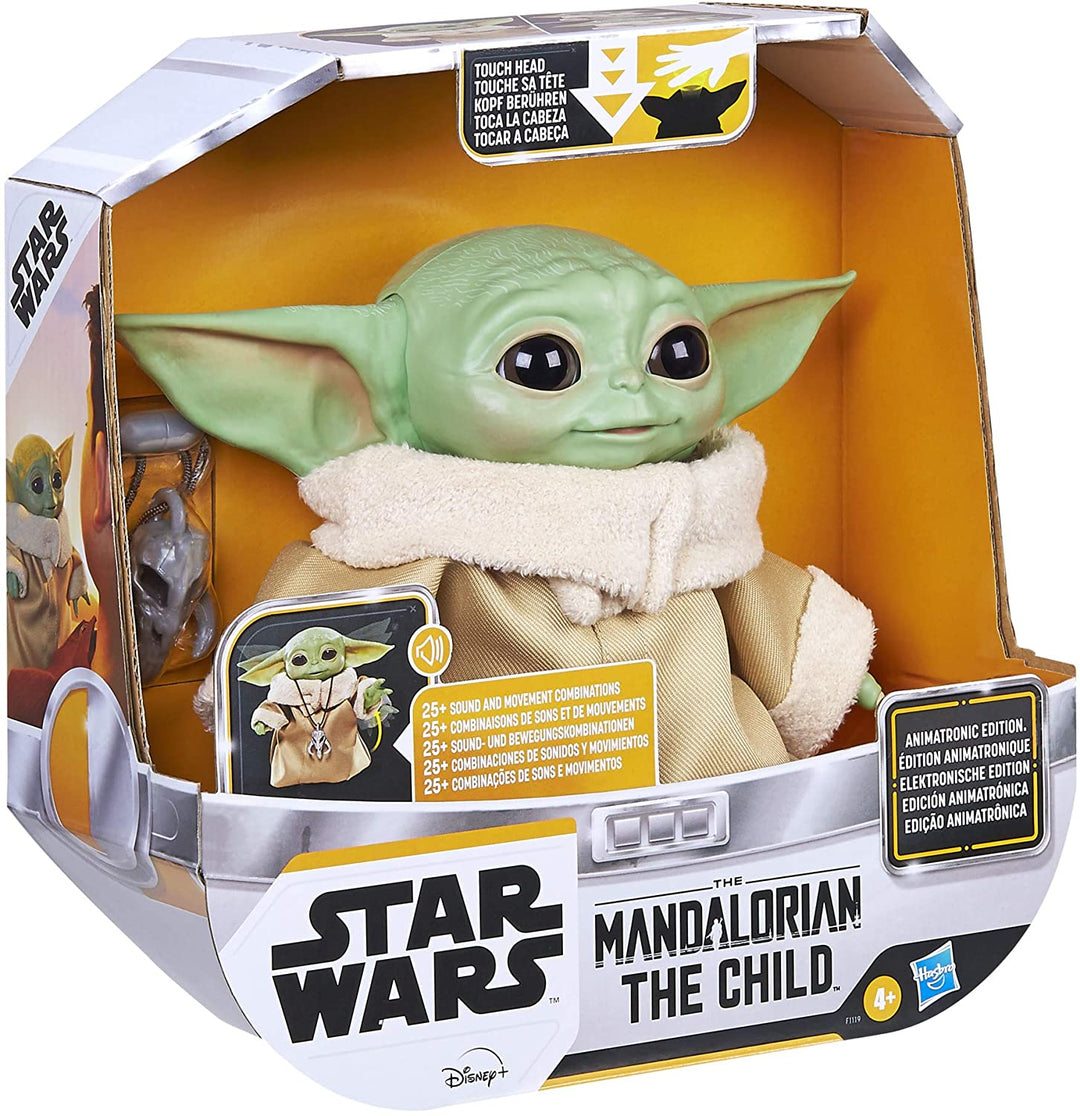 Star Wars The Child Animatronic Edition “AKA Baby Yoda” with Over 25 Sound and Motion Combinations, The Mandalorian Toy for Kids
